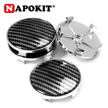 

4pcs TOP 68MM Soft 3D Carbon Fiber Pattern Logo Car Wheel Center Cap Hub Cap Emblem for XXR 557 531 Rims Hubcap Car Modification