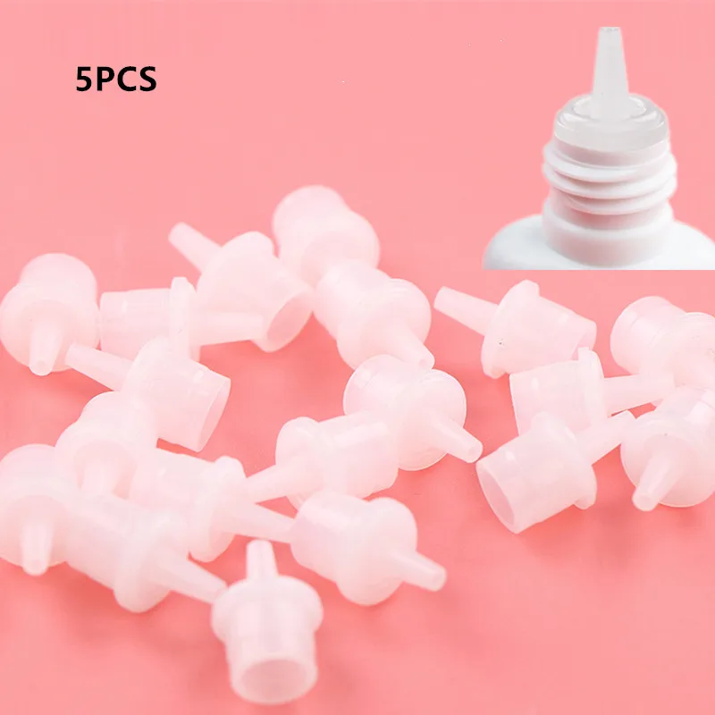 5 шт. универсальная бутылка для замены клея ресниц насадка держатель инструмент