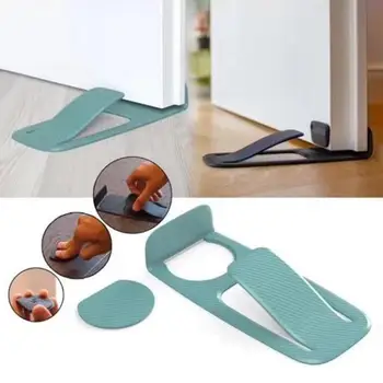 

2019 Innovative Spring Door Stopper Doorstop Wall Protector Door Wedge Holder Dropshipping