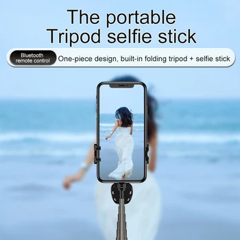 

Universal 3 In 1 Bluetooth Wireless Selfie Stick Tripod Foldable Selfie Telescopic Rod With Remote Shutter Desktop Holder