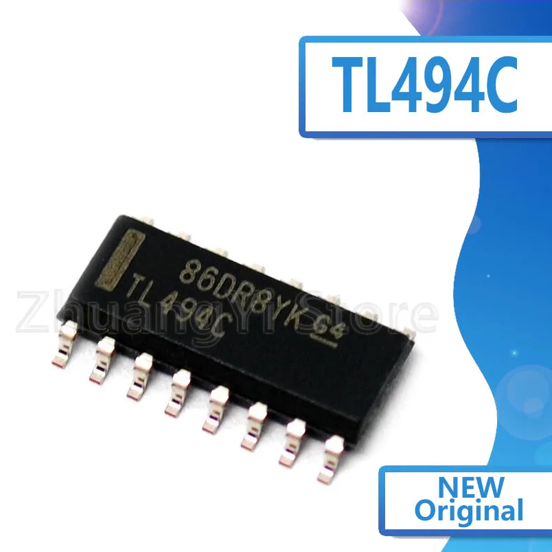 10pcs/lot The new TL494 TL494C TL494CDR switching power supply integrated chip IC patch SOP16 | Электронные компоненты и