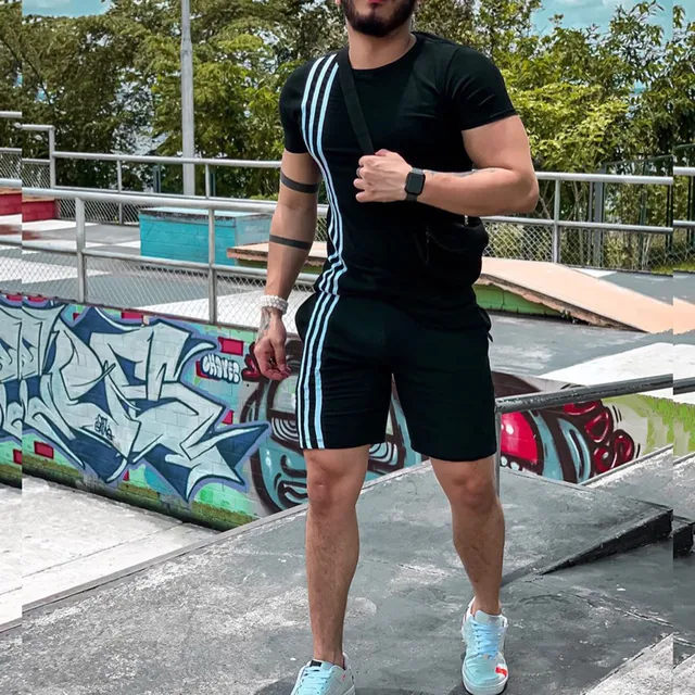 Two Piece Men's Sports & Fitness Suit