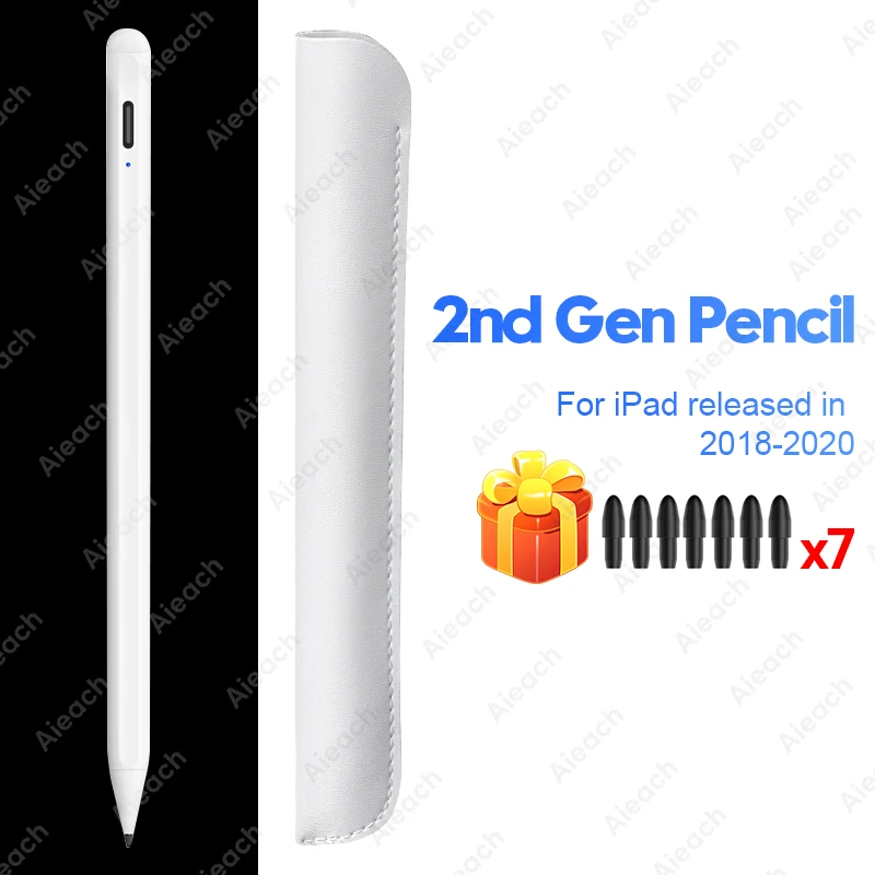 Для iPad карандаш с отвода ладони для стилуса Apple 2018 2019 6th 7th/ Air 3/ Pro 11 2020 12 9 3rd/ Mini
