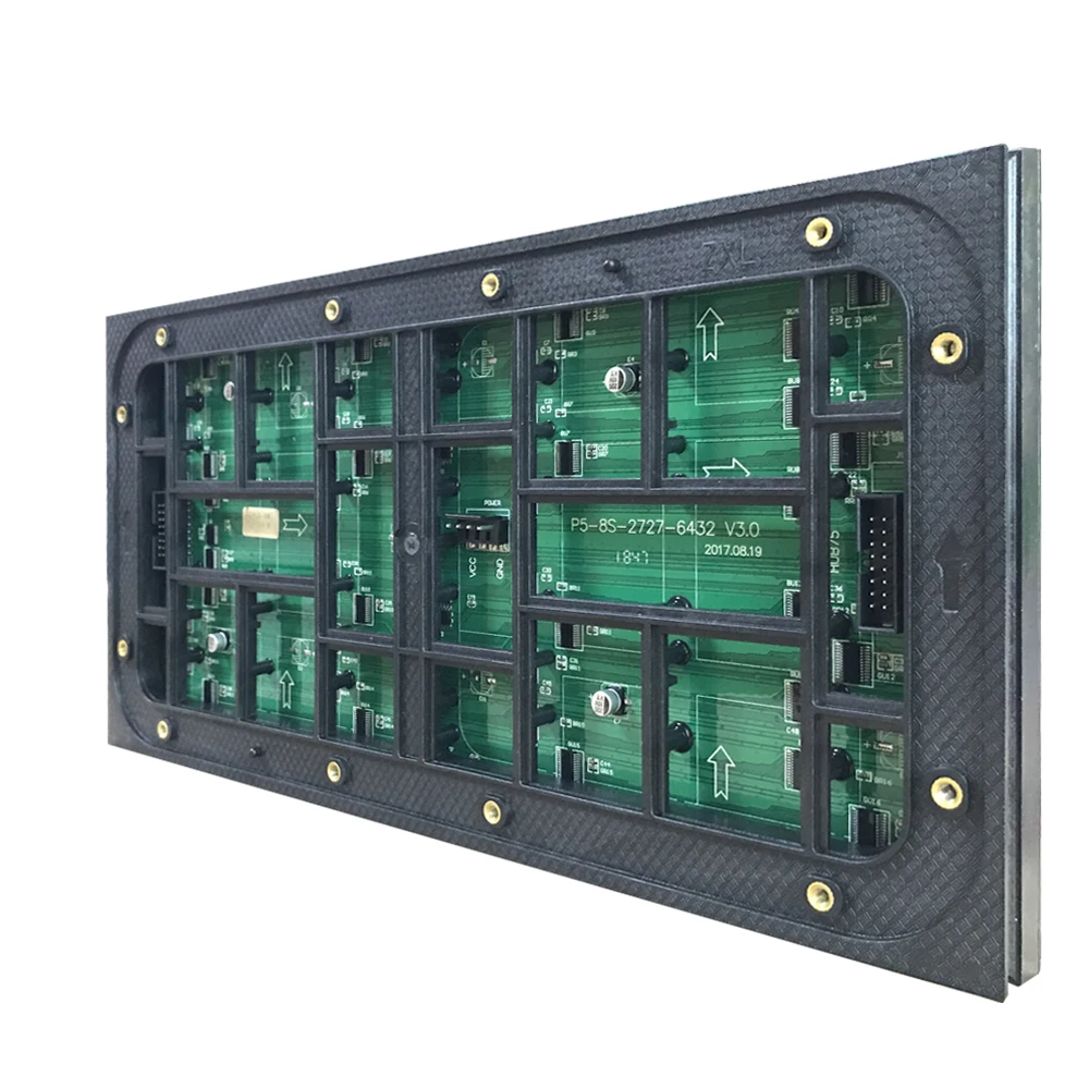 Уличный светодиодный модуль P5mm SMD2727 для сцены 32x64 пикселей Панель экрана Размер