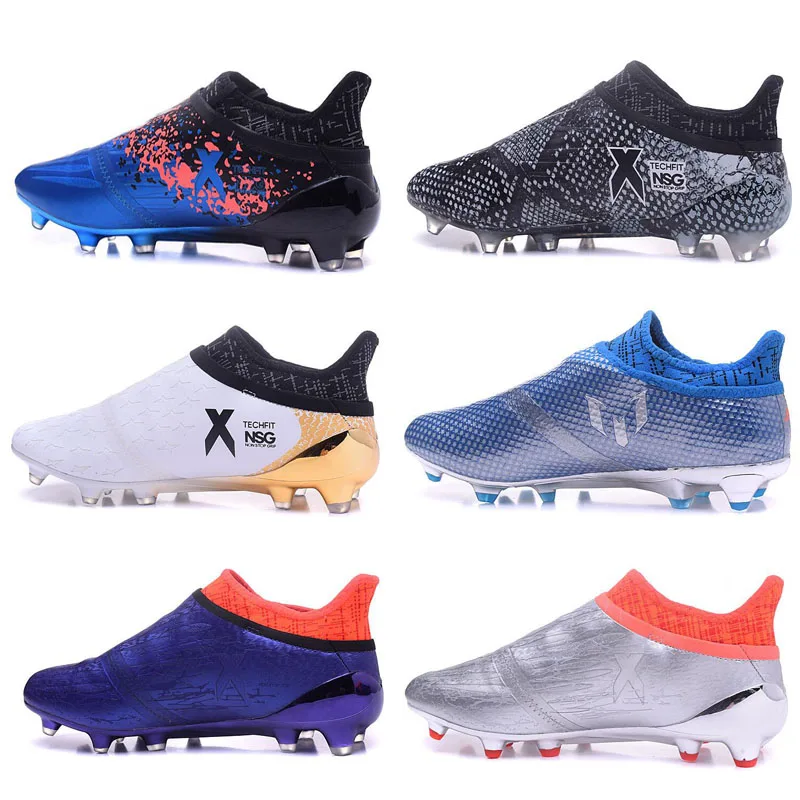 

original mens outdoor Football Boots X 16+ PureChaos FG AG Soccer Shoes for men Messi Pure chaos 16 Pureagility NSG Soccer Cleat
