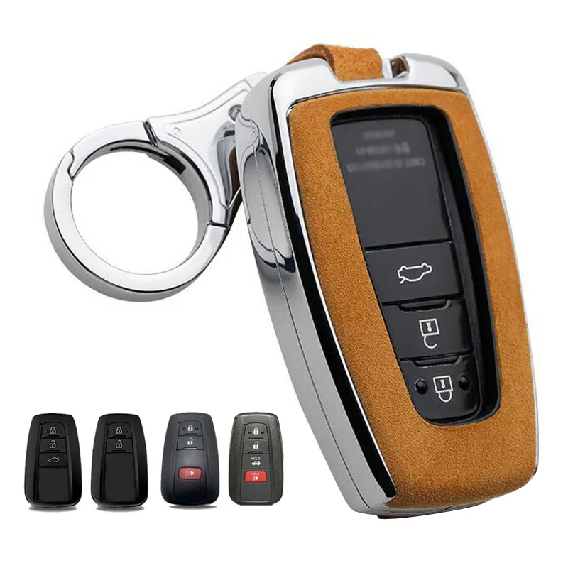 

1* Remote Key Protective Case Cover FOB Replacement For Toyota Camry CHR RAV4