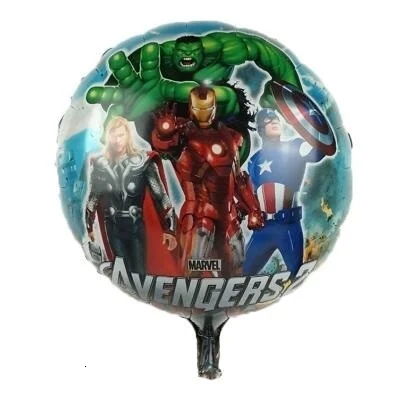 9 Balony 1 шт. супергерой баллон алюминиевая пленка воздушные шары на день рождения вечерние украшения для взрослых globos de cumpleo os подарок на день детей - Цвет: 9