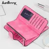 2024 Women Wallets Name Engrave Fashion Long Leather Top Quality Card Holder Classic Female Purse  Zipper  Wallet For Women 4