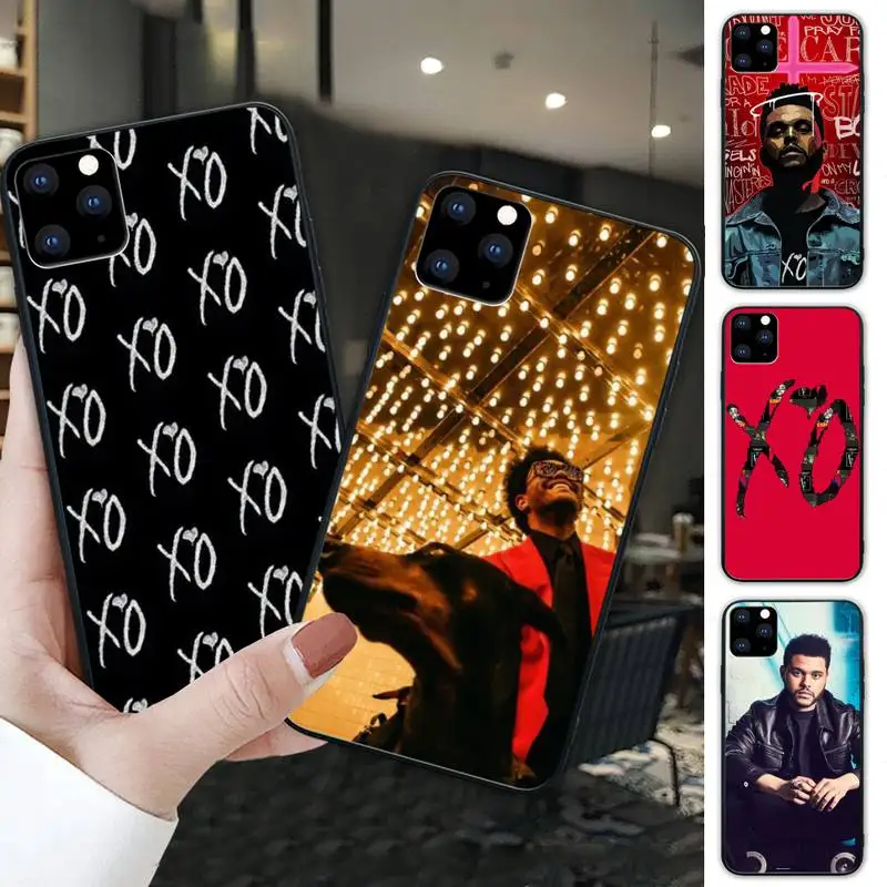 Мягкий черный Чехол Yinuoda The Weeknd для телефона чехол iphone se 2020 6 6s 7 8 plus x xs max xr 11 12 pro