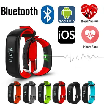 

Smart Watch Men with Blood Pressure Measurement Bracelet Pedometer Heart Rate Monitor Fitness Activity Tracker Sport Watch Women
