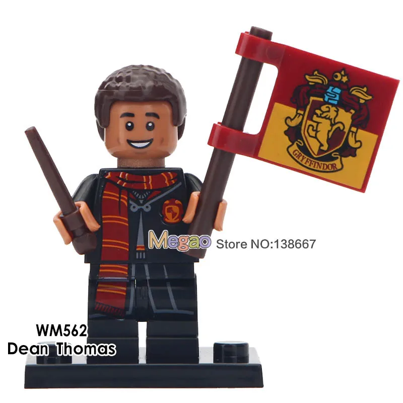 Зеленый 50 pcs/lot Fantastic Beasts Luna Trelawney Dumbledore Mad-Eye Moody Codric Model Building Blocks Kids Toys - Цвет: Зеленый