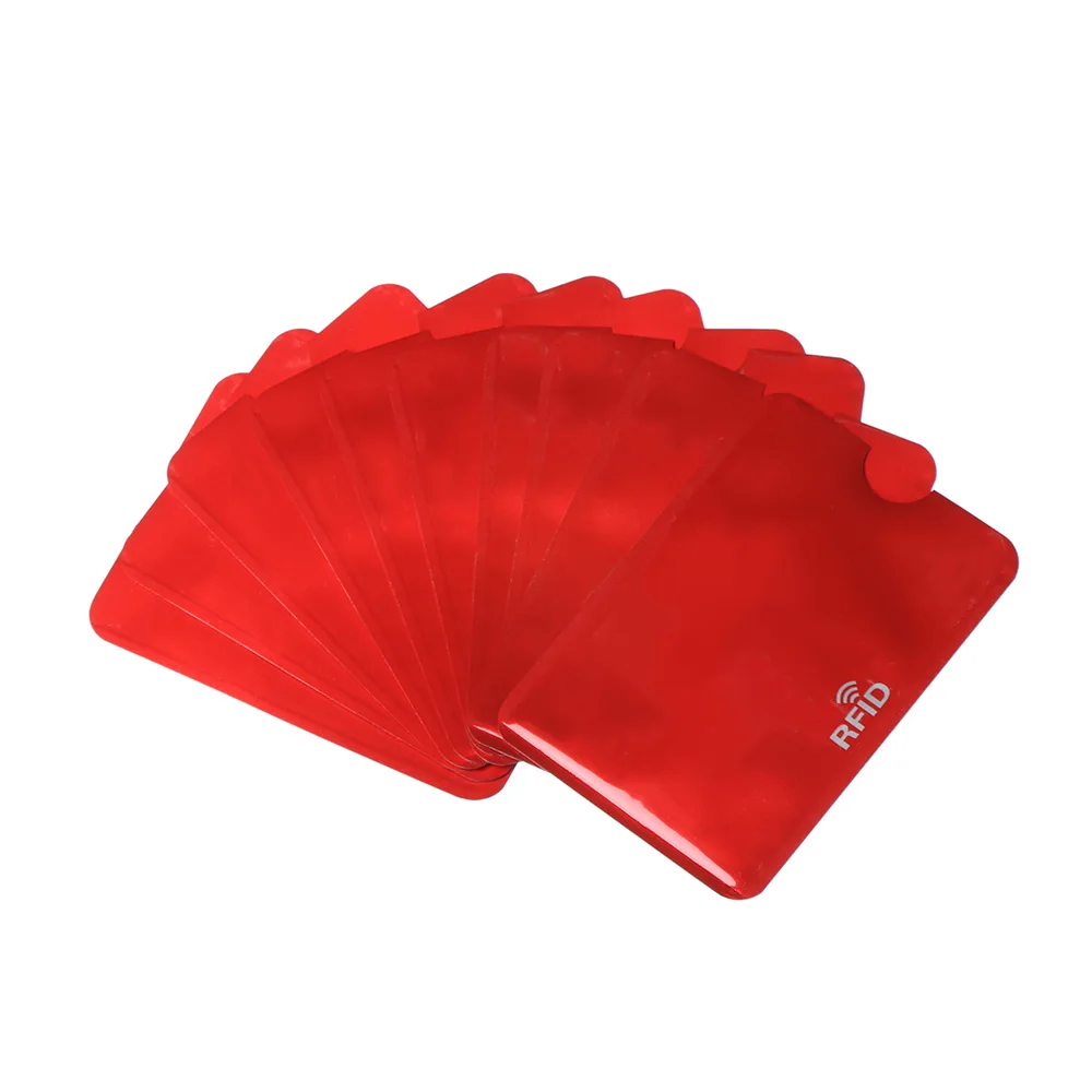 

5/10PCS New RFID Credit Card Protector Anti Theft Blocking Card holder Protection Bank Card Case Sleeve Skin Case Covers