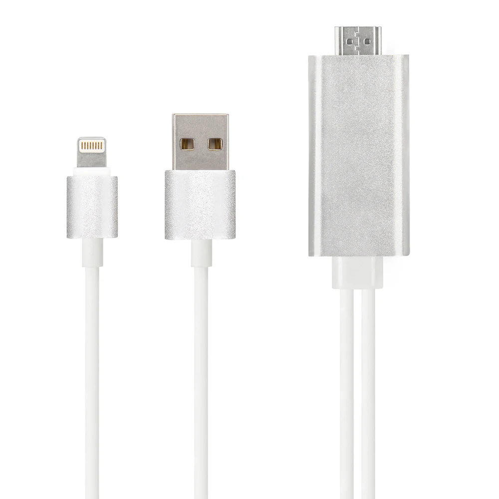 HDMI кабель для Lightning HD TV AV адаптер USB 1080P|Кабели HDMI| |