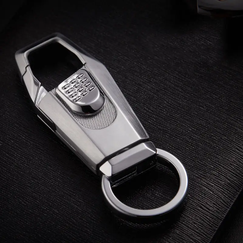 Sliver without box Аксессуары для стайлинга автомобилей металлический брелок для ключей Abarth Bentley Dodge Honda Jaguar Land Rover peugeot брелки для ключей - Название цвета: Sliver without box