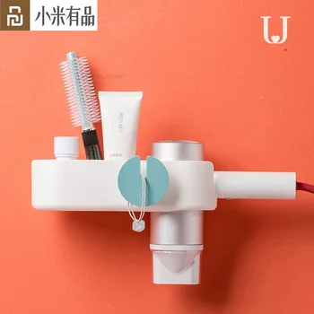 

Youpin Jordan Judy Bathroom Hair Dryer Free Punching Bathroom Toilet Rack Storage Rack Air Duct Hanger Separate Storage