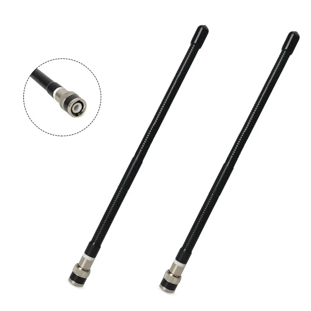 Antenna Cb 2Pcs 26-29Mhz Antenna Anatra In Gomma Da 9.8 Pollici Con Connettore Bnc Per Radio Cb Portatile Cobra Midland Uniden