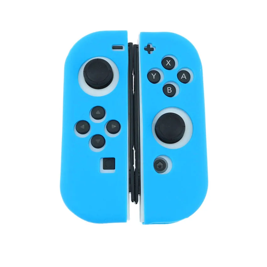 Мягкий чехол YuXi для nyd Switch JOY CON силиконовый защитный чехол для NAND JOY-CON Противоскользящий защитный чехол - Цвет: C-C