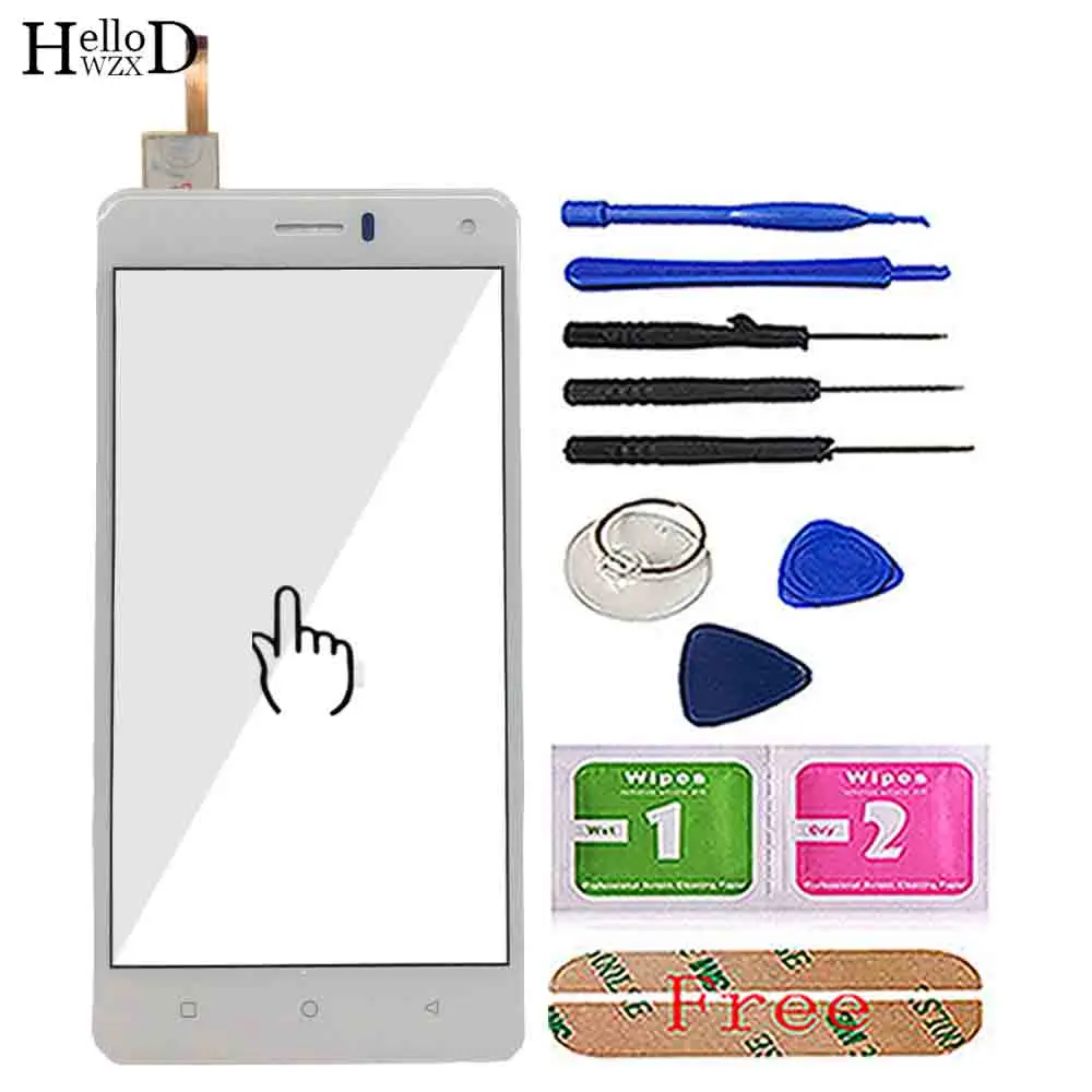 White With Tools Сенсорный экран для Gooweel M13 M13 Pro M13 Plus для TIMMY M13 PRO M13 PLUS сенсорный экран дигитайзер панель Датчик Переднее стекло инструменты - Цвет: White With Tools