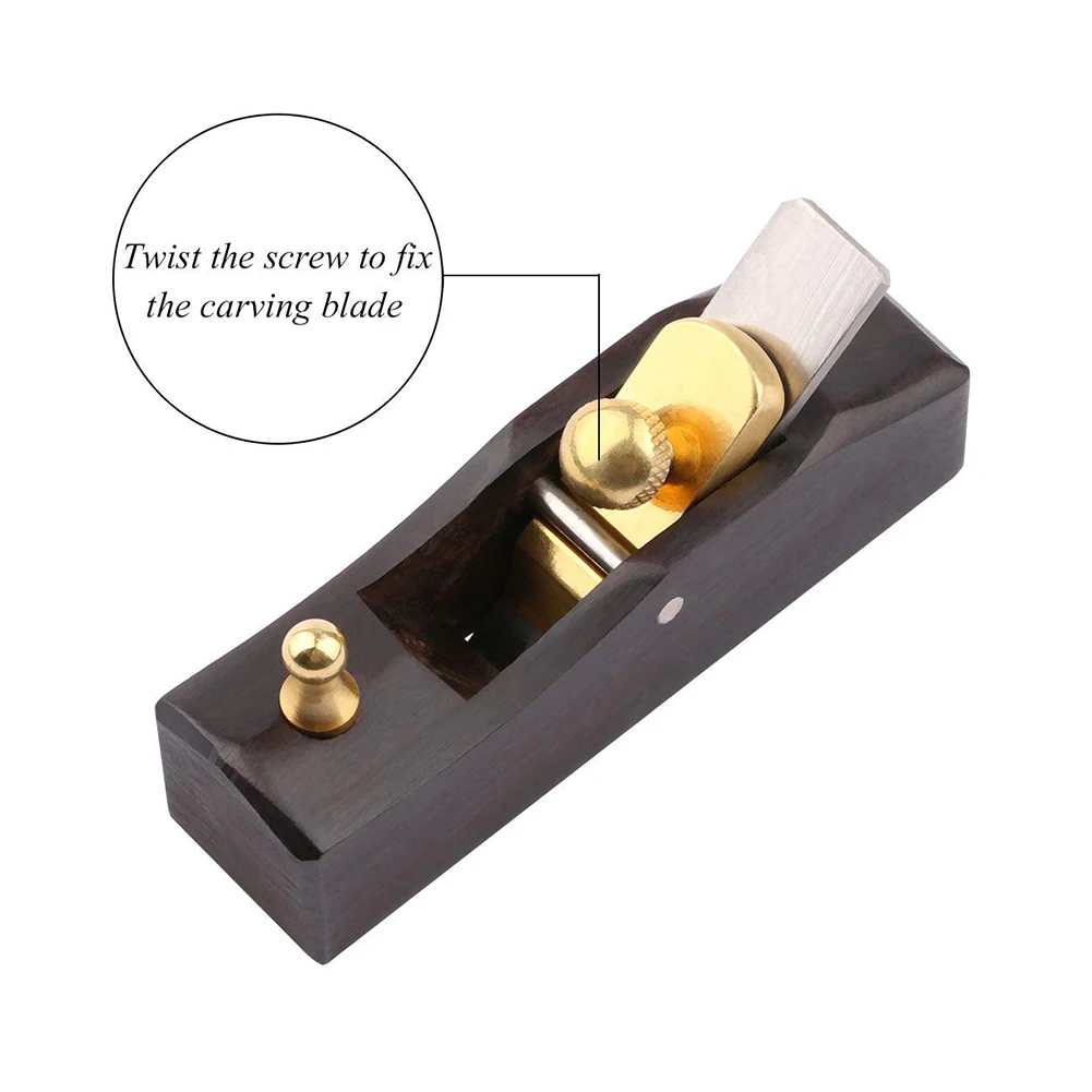 Mini Wood Planer Hand Tool Flat Bottom Wood Trimming Plane for