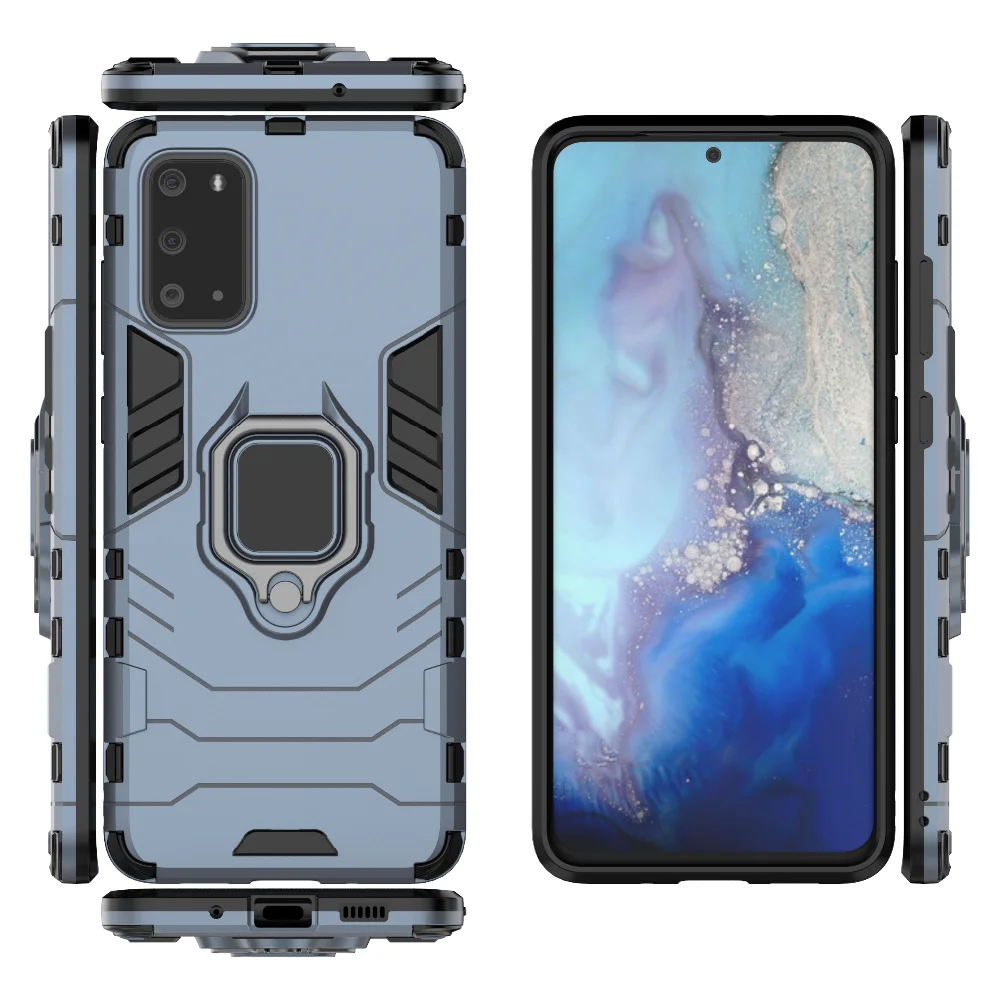Чехол Tigenkey для samsung Galaxy S11, задняя крышка с подставкой, противоударный чехол для Galaxy S11, чехол
