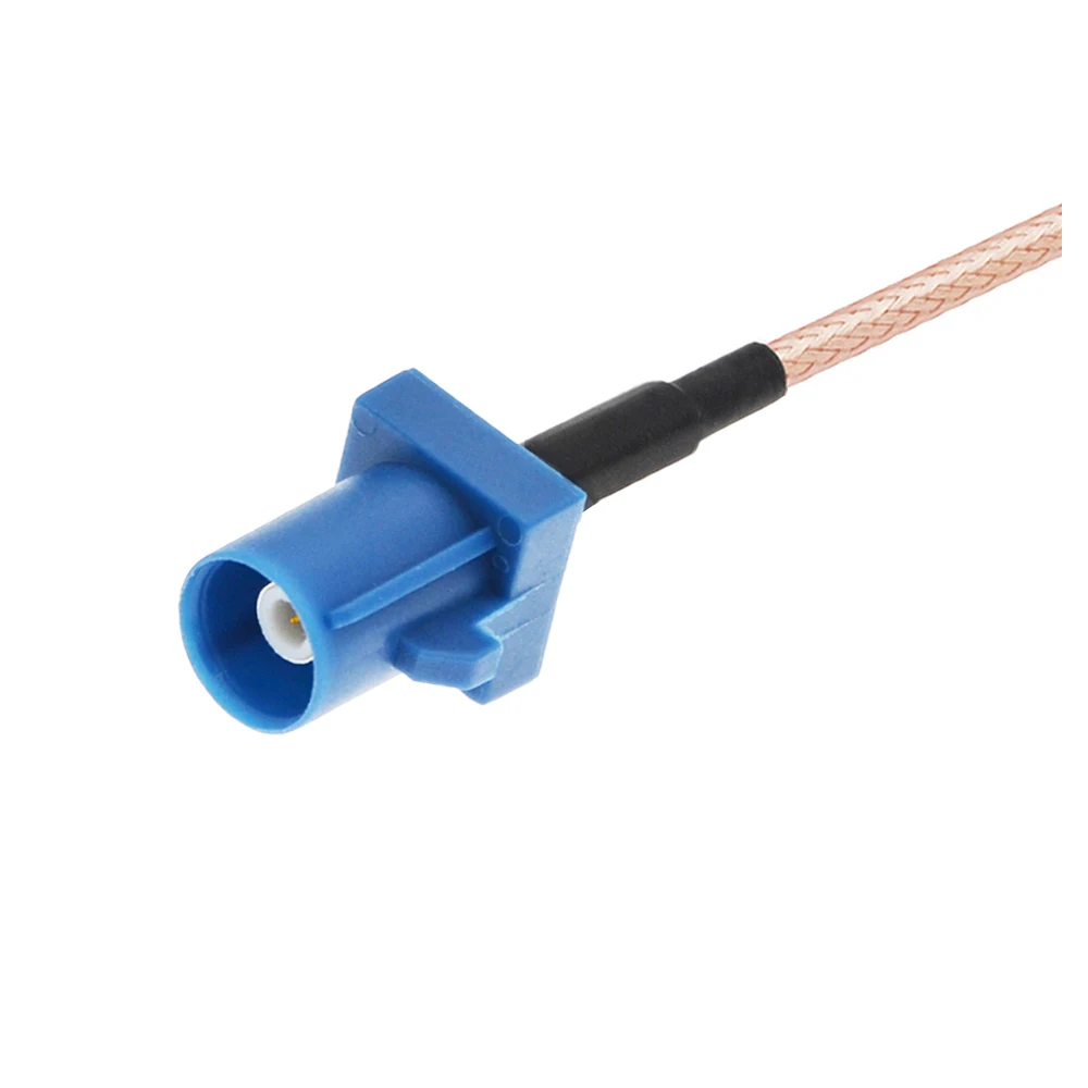 Fakra Z Male Plug to SMA Male GPS Antenna Fakra Extension Cable RG316 Pigtail Jumper for VW Seat Benz Ford 15CM~7M BEVOTOP
