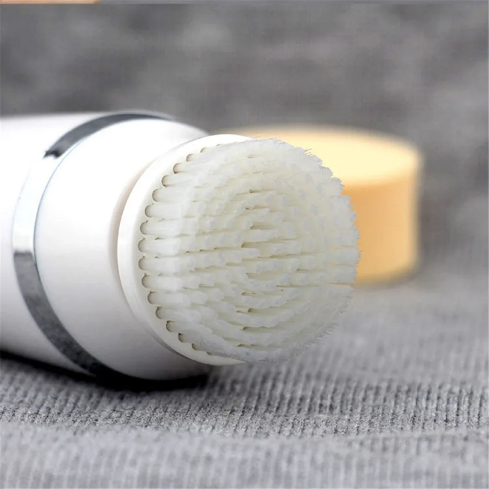 Очищающая щетка для лица спа Массажная щетка USB перезаряжаемая многофункциональная электрическая мини-уход за кожей лица