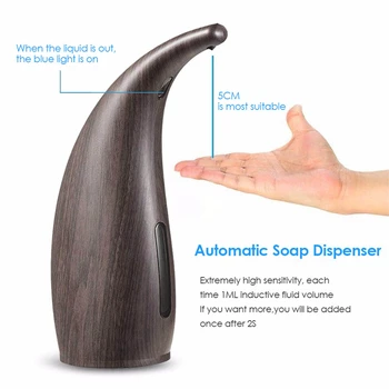

Soap Dispenser Pump Automatic Liquid Soap Dispenser Infrared Smart Sensor Touchless Foam Shampoo Dispensers For Kitchen Bathroom