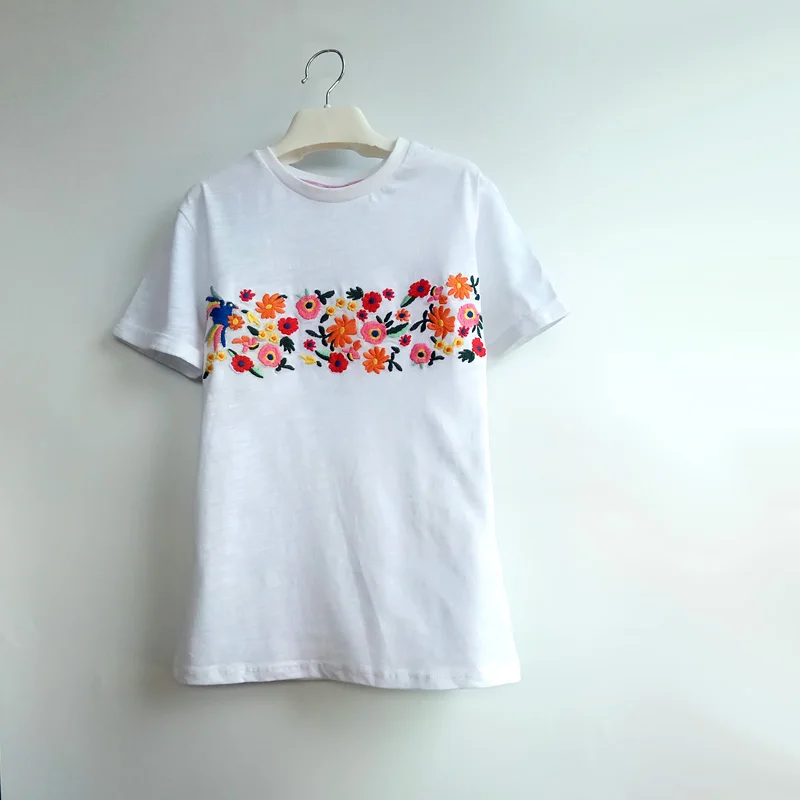 Летняя футболка с блестками для девочек детский хлопковый топ с блестками, бабочка с блестками, Париж, футболка для девочек, Повседневная футболка с блестками для крупных девочек - Цвет: White jh