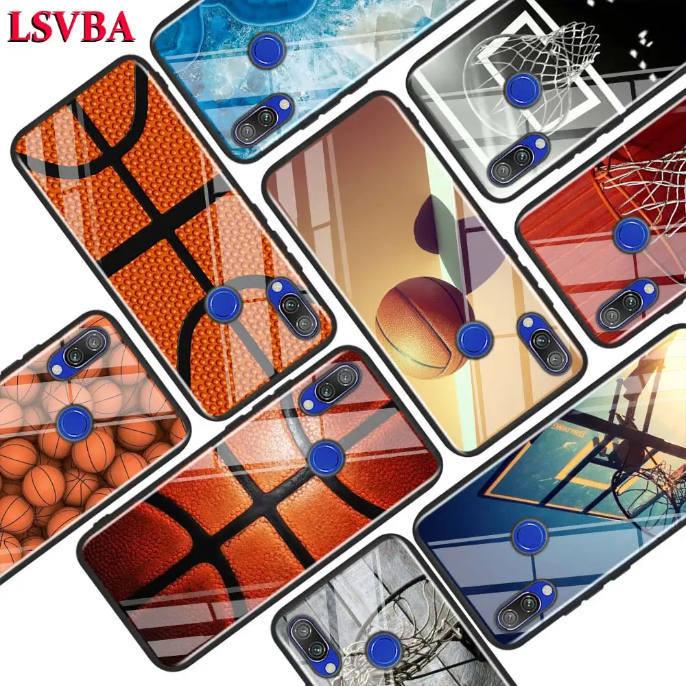 

Black Glossy Cover Cool basketball Fashion for Xiaomi Redmi Note 8 7 6 5 4X 4 K20 Pro 7A 6A 6 S2 5A Plus Phone Case