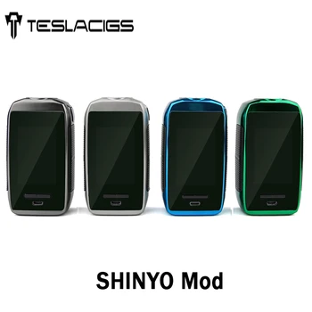 

Original Tesla Shinyo Mod E Cig Shinyo 213W TC Box Mod Vape Fit Dual 18650 Batteries Fit Electronic Cigarette Tesla Tind Tank