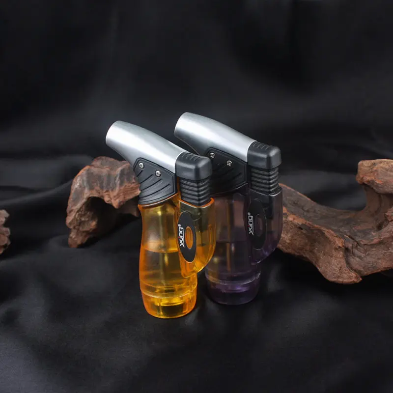 Газовая зажигалка креативные металлические зажигалки маленький пистолет