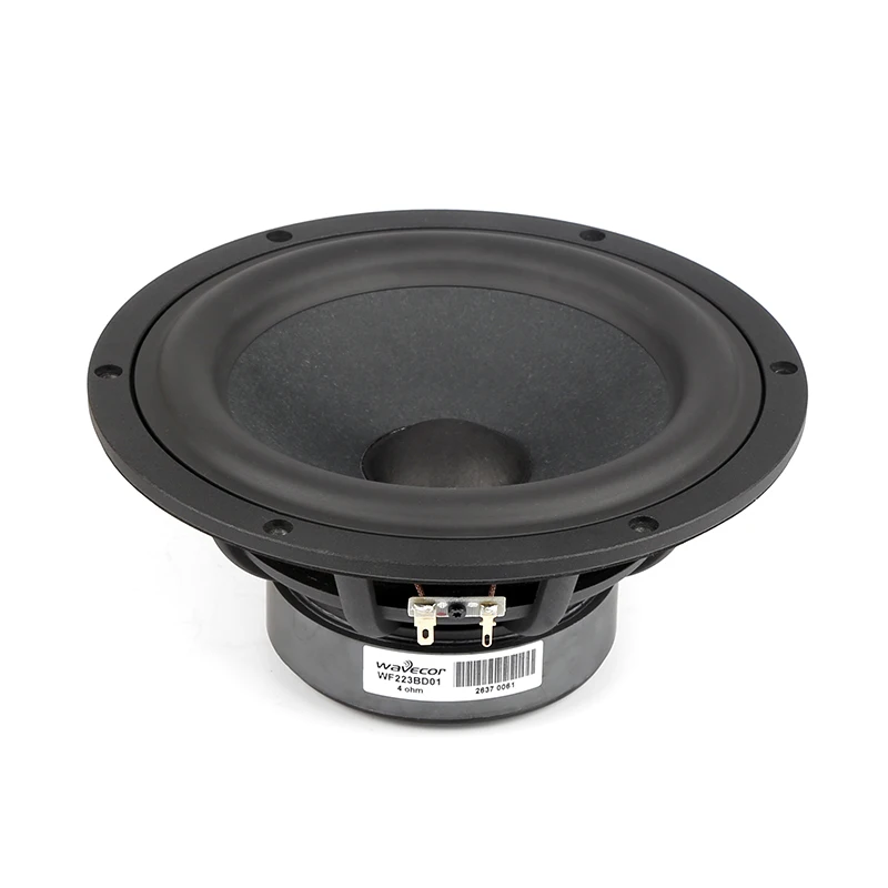 Hf023 Hifi Speakers 8.75 Inch Die Cast Alu Chassis Paper Cone Mid