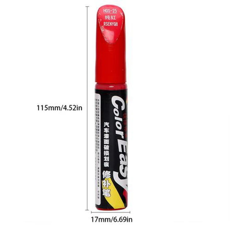 Водостойкая автомобильная краска для ремонта царапин ручка кисть маркер краски