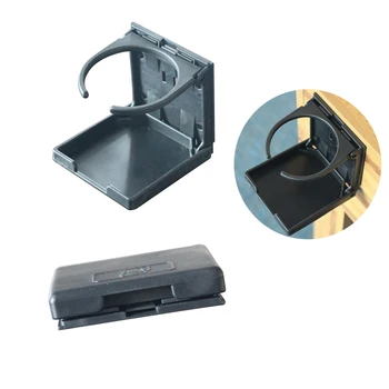 

2 Pack Folding Water Drink Cup Holder Adjustable Beverage Bottle Stand Mount