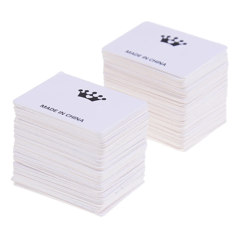 100 шт карта стоимость дополнительных ювелирных изделий дисплей упаковочная карта 3,5*2,5 см Разноцветные бумажные милые серьги-гвоздики бирка