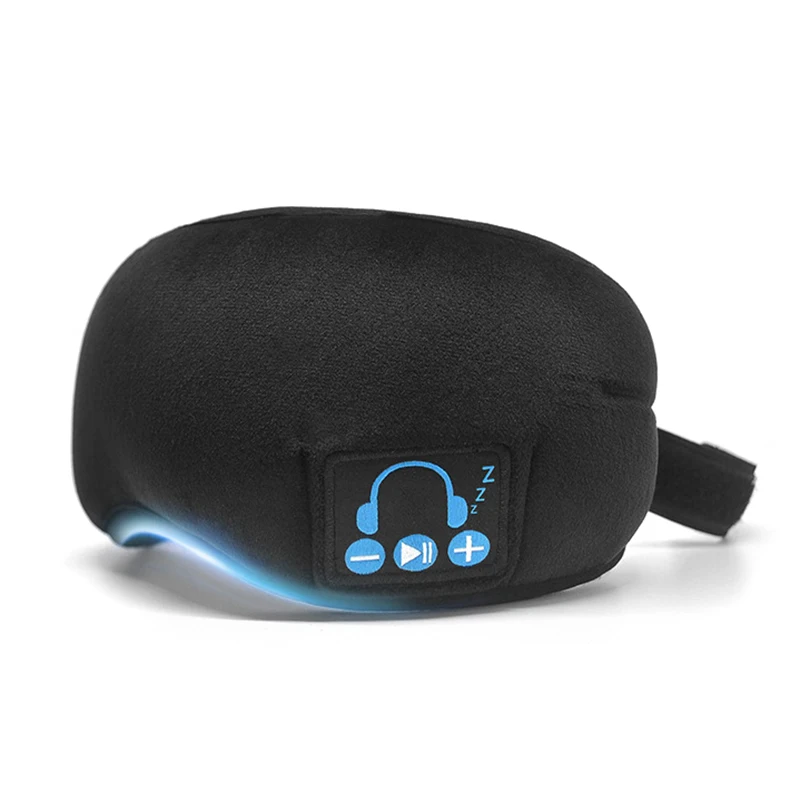Sleep Wireless 5 0 Bluetooth Headphones Eye Mask Music Travel Sleeping Headphones Handsfree Sleeping Mask SP99