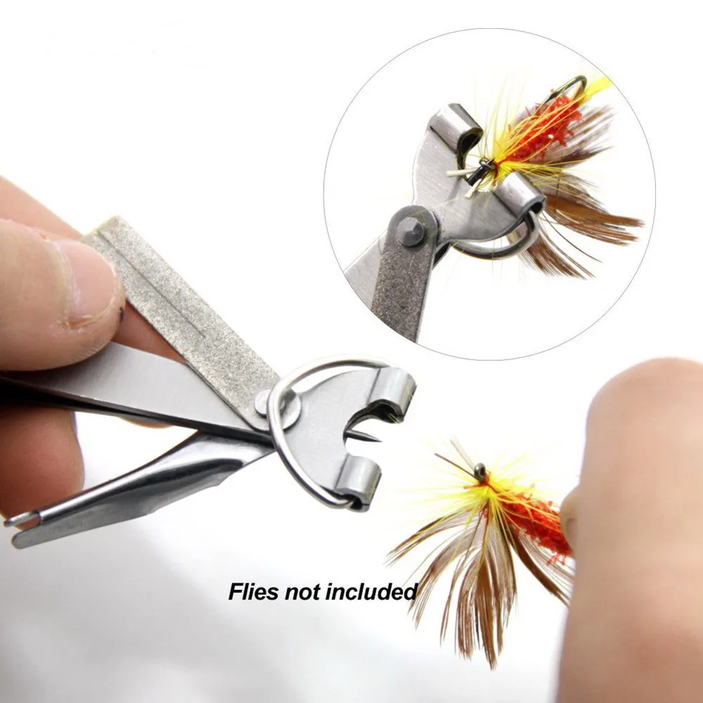 

Fishing Quick Knot Tool Fly Fishing Clippers Line Nipper Tying with Zinger FOU99