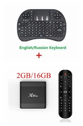 2GB 16GB I8 Keyboard 20 шт Android 9,0 8K tv Box X96 Air Amlogic S905X3 4 Гб 64 Гб макс 2,4G/5G двойной WiFi USB3.0 BT4.0 8K 4K H.265 UHD медиаплеер - Цвет: 2GB 16GB I8 Keyboard