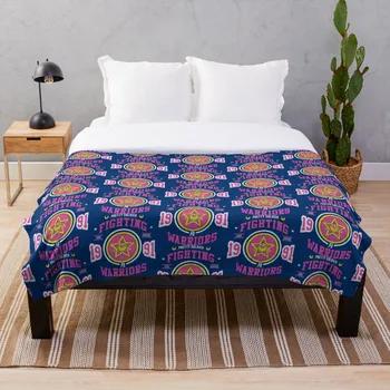 

Fighting Warrior Blanket Wool Flannel Plush Blanket Bedspread For office Sherpa Blanket Couch Quilt Cover Travel