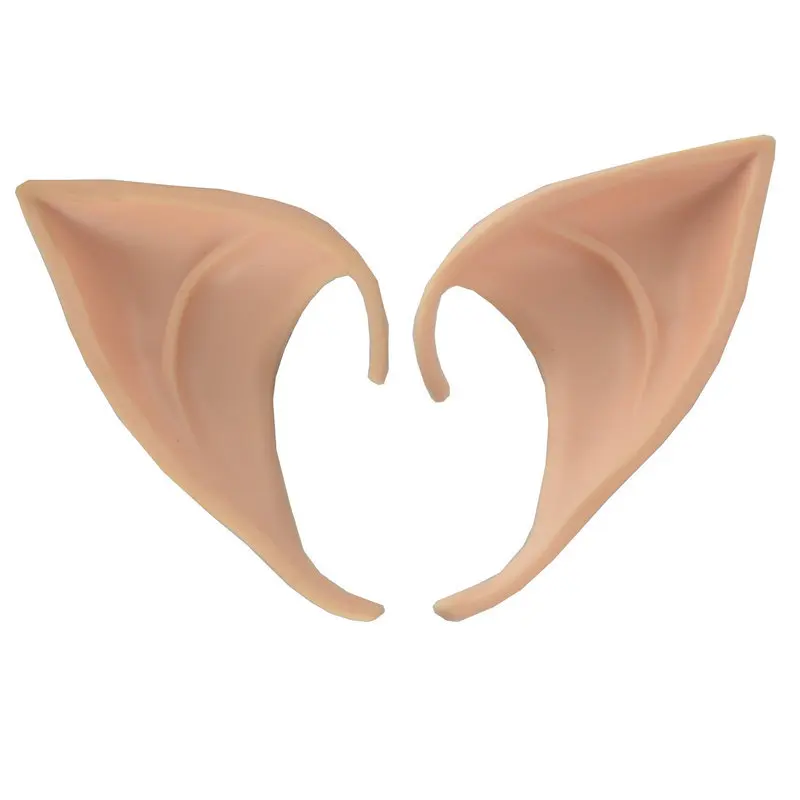 Halloween Props Performance Makeup Ball COS Monster Ear Fairy Sun Wukong Ear Light Color Elf Ear