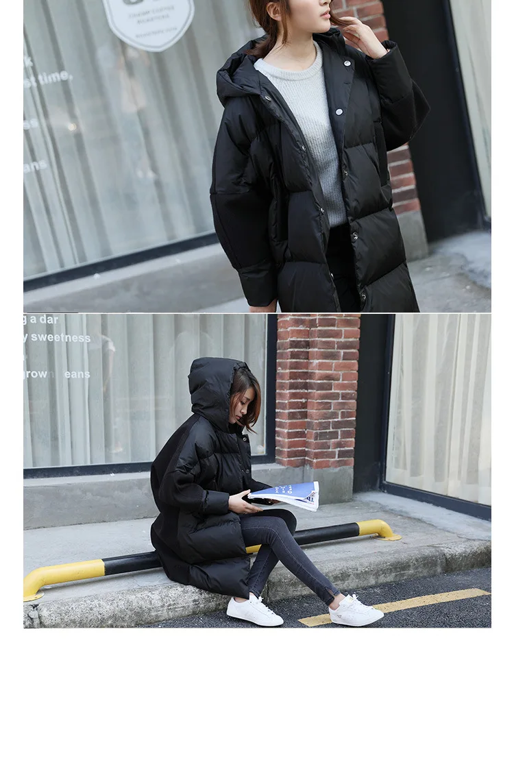 Пальто большого размера Manteau Femme зимняя куртка женская стеганая куртка с капюшоном хлопковая длинная куртка женские парки Пальто AQ891