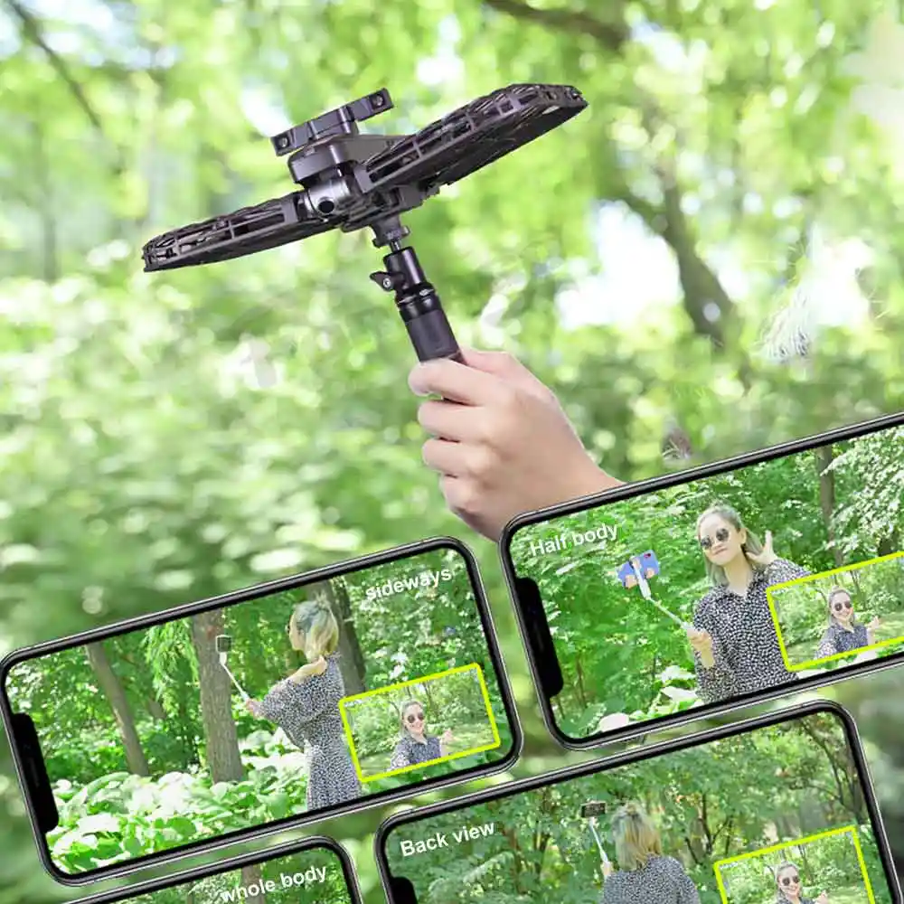 self flying drone camera