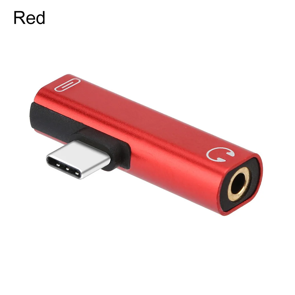 1 Pc Brand New Useful Type-C Headphone Adapter Charging Listening Song Combo Audio 3.5Mm Converter For Type-C Phone Converter