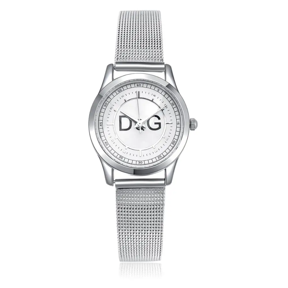 

Women Watch 2019 New Unique Moment Small Dial Creative Watch Ladies All Steel Metal Mesh Quartz Watch reloj mujer Relogios