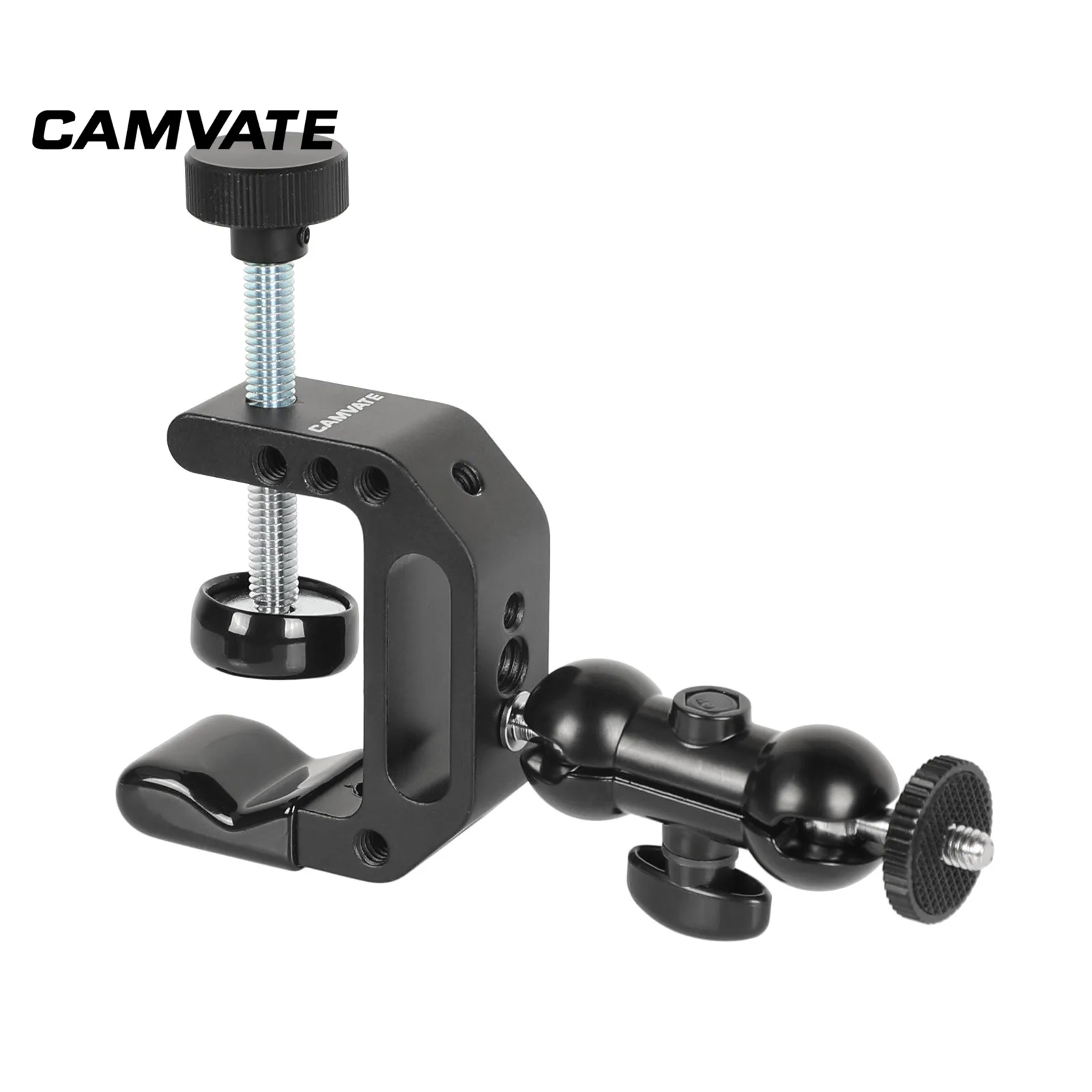 CAMVATE Универсальный c зажим Настольный держатель стенд с 1/4 &quot 20 для крепления
