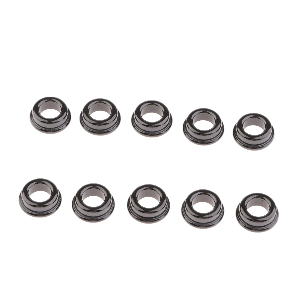 10PCS Ceramic Sea Fishing Rod Guide Eye Ring Black DIY Pole Ceramic Rings Raft Fishing Repair Kit Fishing Accessories S M L 10PCS Ceramic Sea Fishing Rod Guide Eye Ring Black DIY Pole Ceramic Rings Raft Fishing Repair Kit Fishing Accessories S M L