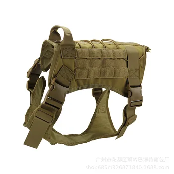 

Tactical Service Dog Vest Breathable military dog clothes K9 harness adjustable size Training Hunting Molle Dog tactical Harness