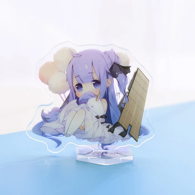 06 Аниме HMS Laffey Единорог Ayanami Yudachi Nagato Kaga Косплей настольная фигурка на акриловой подставке модель тарелка Декор Рождественский подарок - Цвет: 06