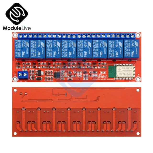 1 Stück 8-kanal-relais 8ch 10a 12v-36v Lampensteuerung, Funkschalter-relaismodul  Mit Fernbedienung, Einfache Installation, Stabile Leistung, Steuerung Von -  Oder Ac-geräten - Werkzeuge & Heimwerkerbedarf - Temu Germany