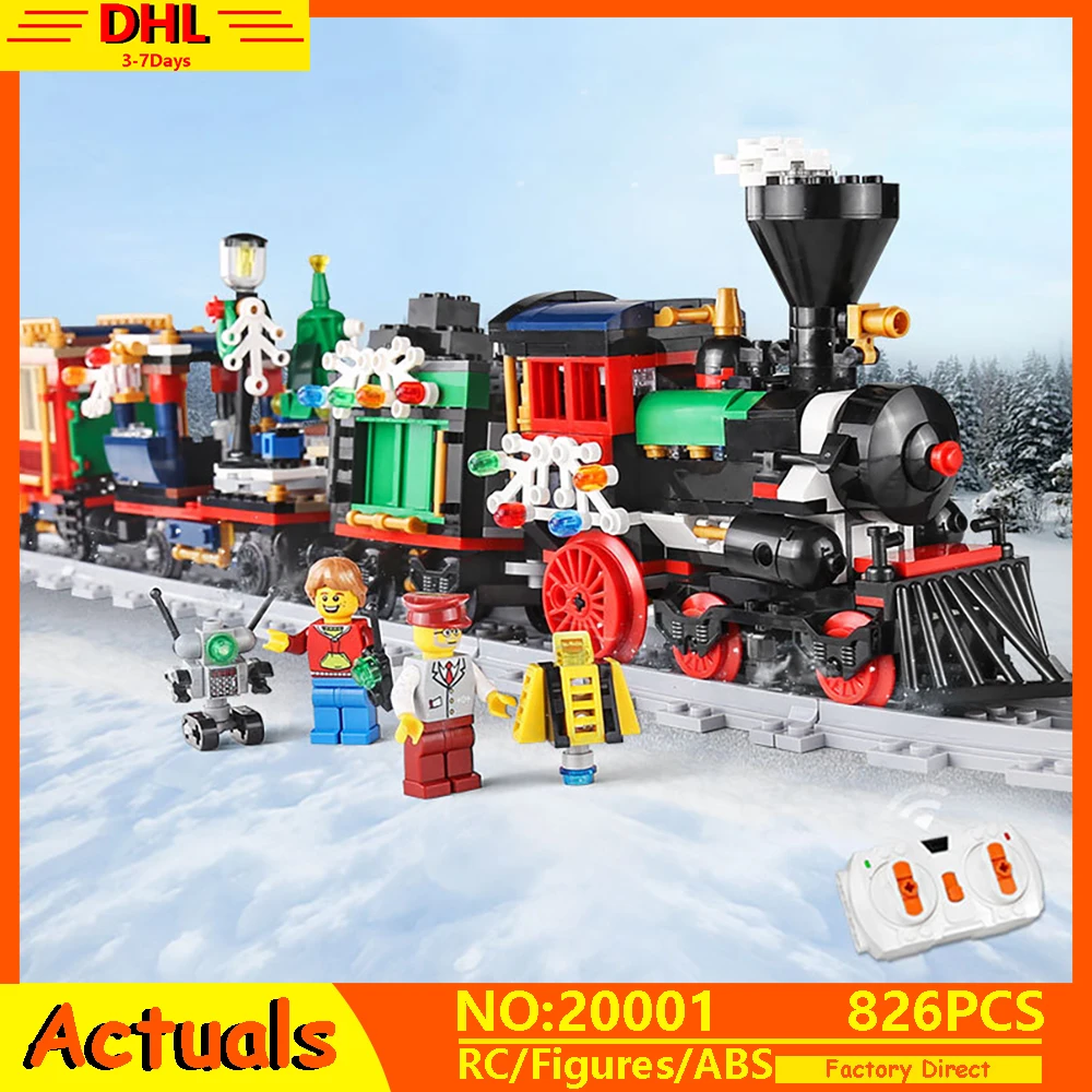 

New 36001 Motorized Technic Car Model Compatible With 10254 Motorized Winter Holiday Train Building Blocks Bricks Kids Gifts